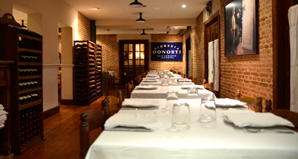 Restaurante Sidrera Donosti Madrid